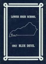 Lowes High School 1982 yearbook cover photo