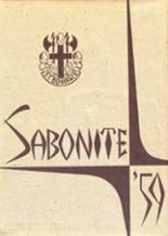 1959 St. Boniface High School Yearbook from Cold spring, Minnesota cover image