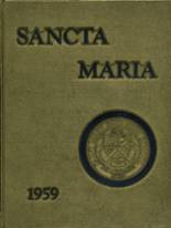 1959 St. Mary's High School Yearbook from Lynn, Massachusetts cover image