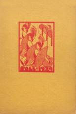 Girls High School 1929 yearbook cover photo