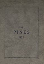 Pine Bluffs High School 1932 yearbook cover photo