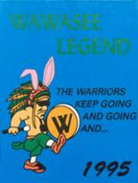 Wawasee High School 1995 yearbook cover photo