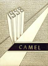 Campbell County High School 1958 yearbook cover photo