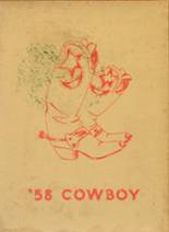 Abilene High School 1958 yearbook cover photo