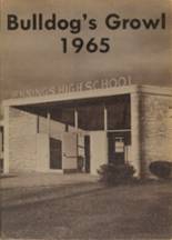 Jennings High School 1965 yearbook cover photo