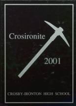 Crosby-Ironton High School 2001 yearbook cover photo