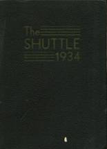 Shaw High School 1934 yearbook cover photo