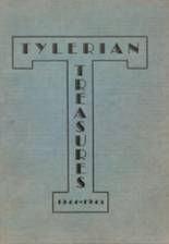 Tyler High School 1945 yearbook cover photo