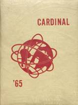 Cochranton Junior-Senior High School 1965 yearbook cover photo