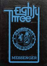 Glenwood City High School 1983 yearbook cover photo
