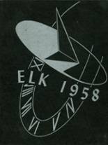 Elk Grove High School 1958 yearbook cover photo