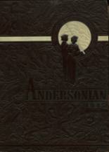 Anderson High School 1945 yearbook cover photo