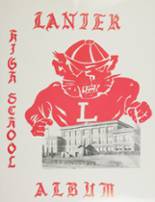 Lanier Township High School 1916 yearbook cover photo