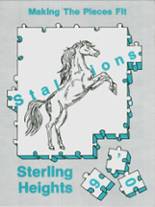 1990 Sterling Heights High School Yearbook from Sterling heights, Michigan cover image