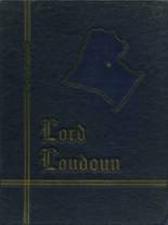 1955 Loudoun County High School Yearbook from Leesburg, Virginia cover image