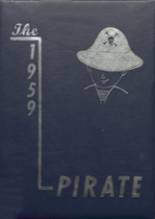 Continental High School 1959 yearbook cover photo