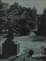 Loyola Blakefield Jesuit School 1957 yearbook cover photo