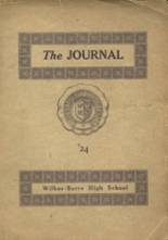 Wilkes-Barre Township High School 1924 yearbook cover photo