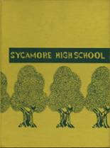 Sycamore High School 1971 yearbook cover photo