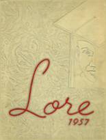 Lawton High School 1957 yearbook cover photo