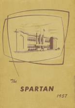 Bixby High School 1957 yearbook cover photo