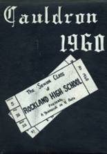 Rockland High School 1960 yearbook cover photo