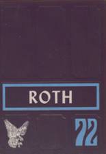 Roth High School 1972 yearbook cover photo