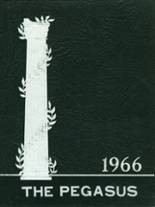West Stanly High School 1966 yearbook cover photo