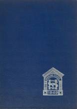 The Morgan School 1949 yearbook cover photo