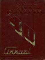 Ithaca High School 1940 yearbook cover photo