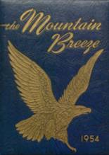 1954 Green Bank High School Yearbook from Green bank, West Virginia cover image