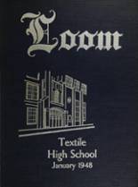 Straubenmuller Textile High School 1948 yearbook cover photo
