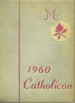 Catholic Central High School 1960 yearbook cover photo