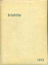 Ireland High School 1952 yearbook cover photo