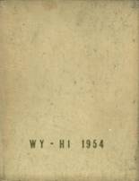 1954 Roosevelt High School Yearbook from Wyandotte, Michigan cover image