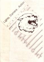 Winneconne High School 1988 yearbook cover photo