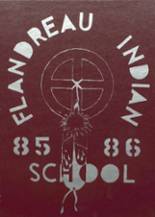 Flandreau Indian School 1986 yearbook cover photo