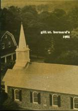 1982 Gill St. Bernard's High School Yearbook from Gladstone, New Jersey cover image