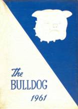 1961 Brunswick High School Yearbook from Lawrenceville, Virginia cover image