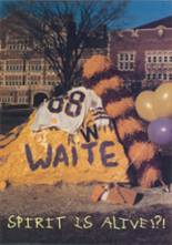 1988 Waite High School Yearbook from Toledo, Ohio cover image