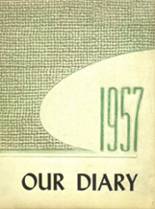 1957 Central High School Yearbook from Chestertown, New York cover image