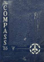 Northwestern High School 1955 yearbook cover photo