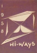 Edmunds High School 1958 yearbook cover photo