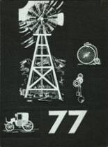 Silverton Union High School 1977 yearbook cover photo
