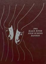 Black River High School 1984 yearbook cover photo