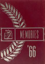Ladoga High School 1966 yearbook cover photo