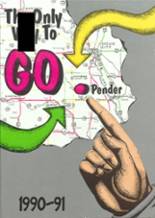 Pender High School 1991 yearbook cover photo