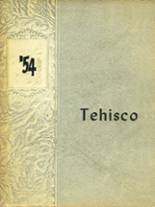 Tenino High School 1954 yearbook cover photo