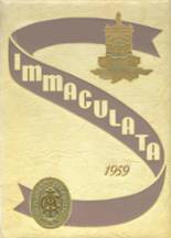 Immaculate Conception Academy High School 1959 yearbook cover photo