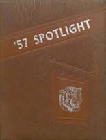 Hamlett-Robertson High School 1957 yearbook cover photo